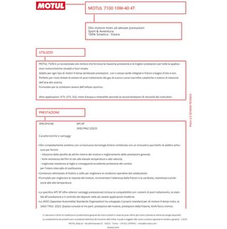 Motul 7100 10W-40 - 3 Litri