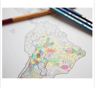 3 Mapas Awesome para colorear.