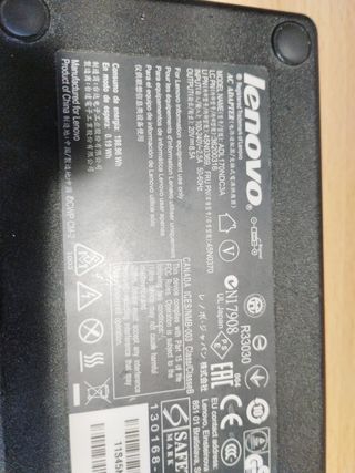 Cargador Lenovo - Portátil