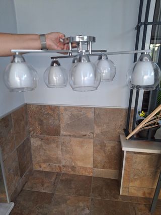 Lámpara techo 6 luces - Moderna