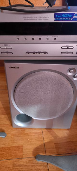 Home Cinema Sony 5.1 - Gris Plata