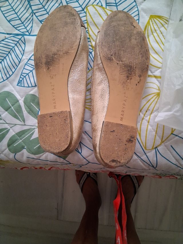 Zapatos MARYPAZ dorados 38