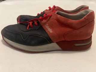 Zapatillas Callaghan 44 rojas y negras