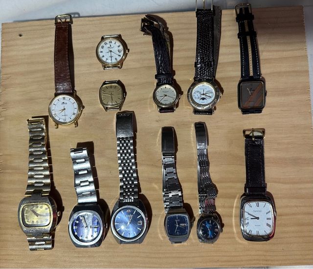 12 Relojes: Automáticos y Cuarzo