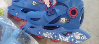 Patines axelo Play5 niño + protecciones