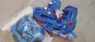 Patines axelo Play5 niño + protecciones