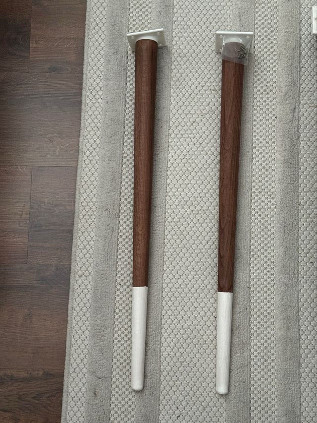 Patas mesa - 2 uds. madera