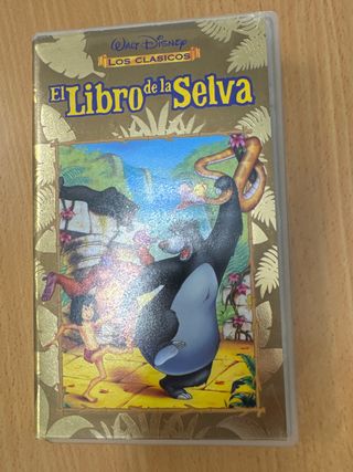 VHS Disney El Libro de la Selva