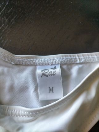 Bikini bianco e argento