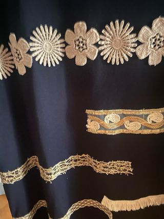 Maglia Giglio Rosso blu ricami