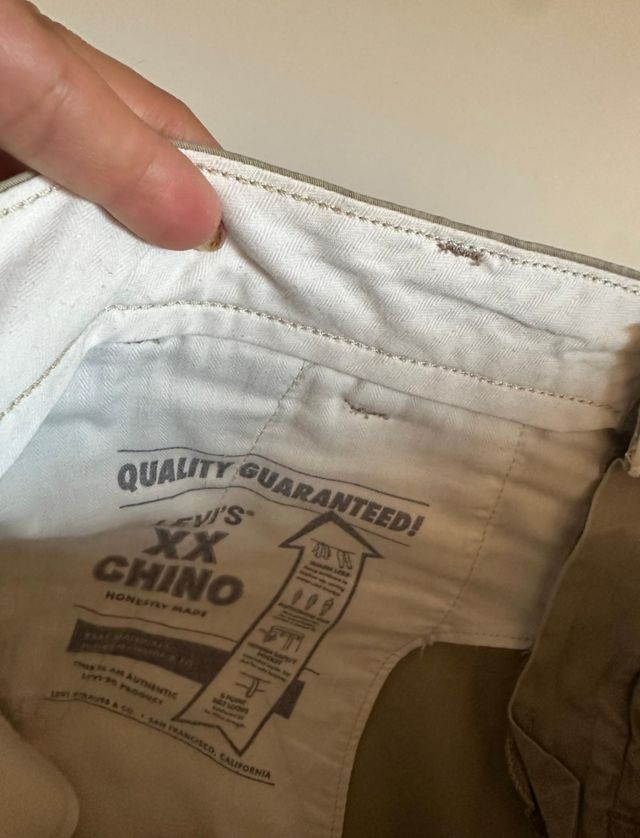 Levi's pantalones cortos chinos originales 