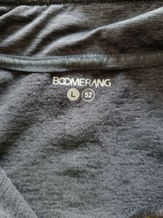 Camiseta térmica gris deportiva