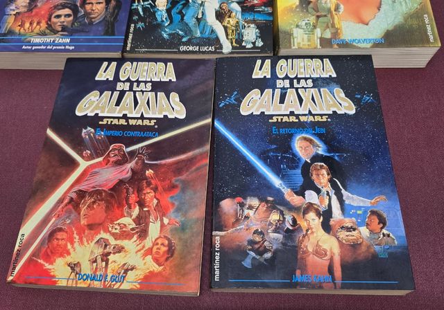 La Guerra de las Galaxias - 8 Tomos Martínez Roca.