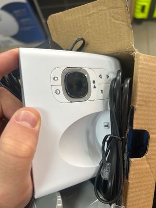 Teléfono inalámbrico Alcatel F530 dúo blanco/gris