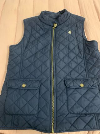 Colete Sfera menina - azul marinho