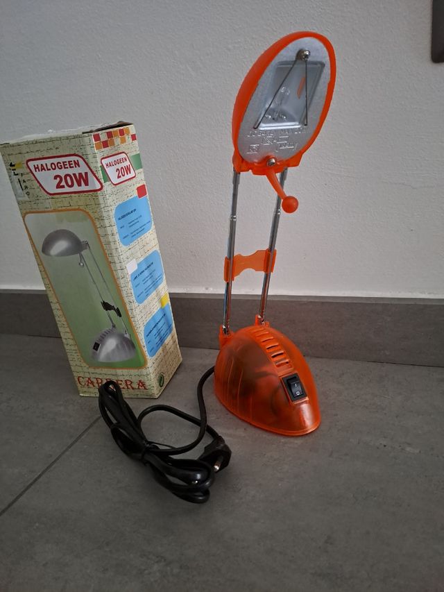 Lampada da scrivania CARRERA arancione