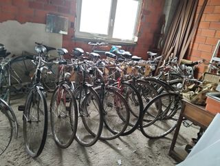 Bicicletas clásicas antiguas