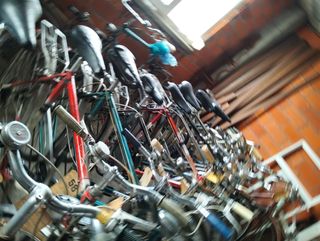 Bicicletas clásicas antiguas