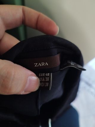 Americana de Zara negra de hombre