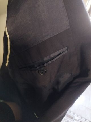 Americana de Zara negra de hombre