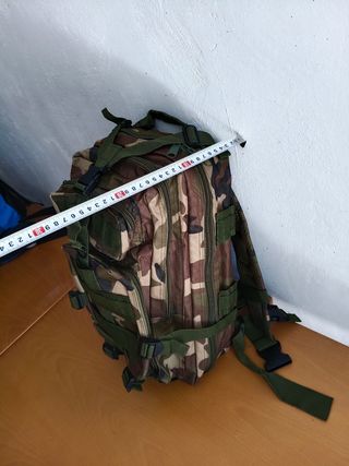 Mochila montaña 25L camuflaje