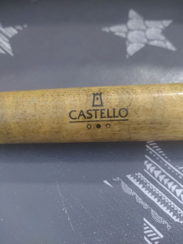 Tacos billar vintage + funda cuero