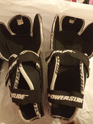 Powerslide rodilleras y coderas hockey negociable