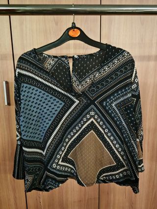 Blusa estampada - Talla única