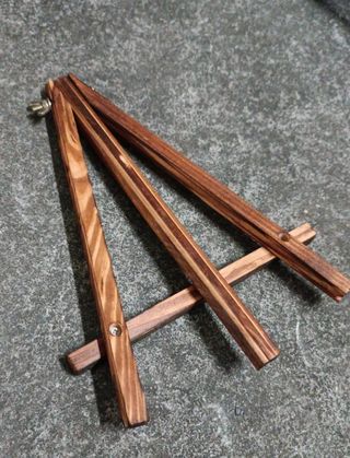 Tripés Madeira Marrom - Mini Cavalete