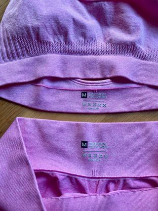 Conjunto deportivo rosa mujer Talla M