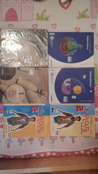 Libros de 1 de bachillerato