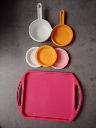 Cocinita Juguete Infantil Rosa
