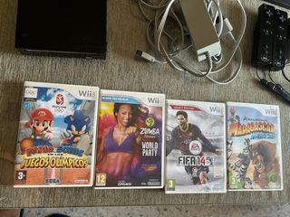 Wii + 4 juegos