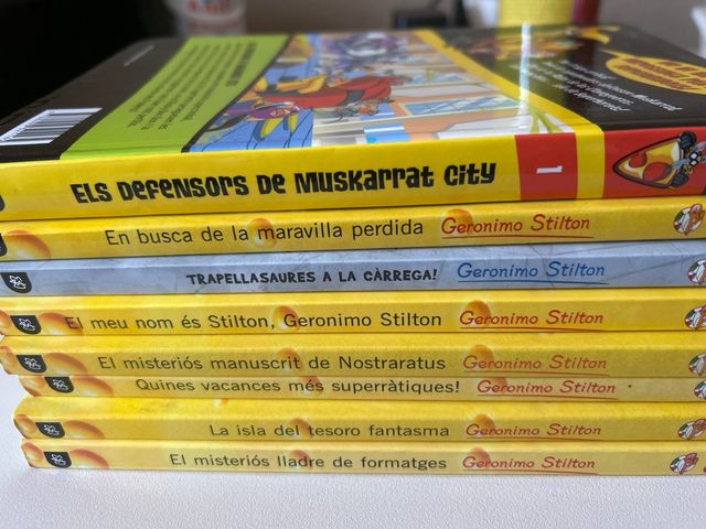 colección libros juveniles Stilton