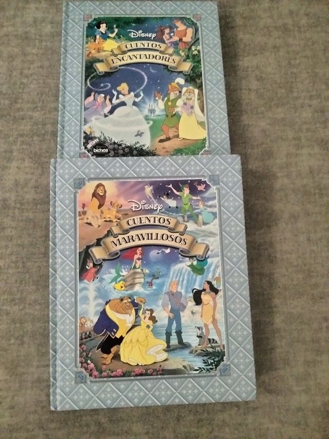 2 Libros Disney cuentos maravillosos y encantadore