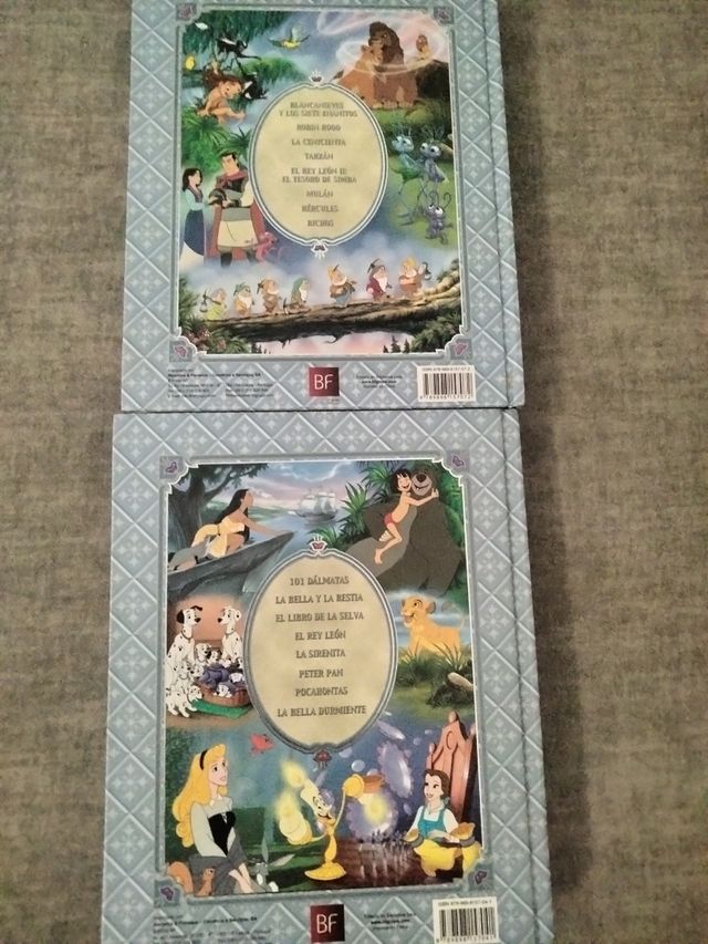 2 Libros Disney cuentos maravillosos y encantadore