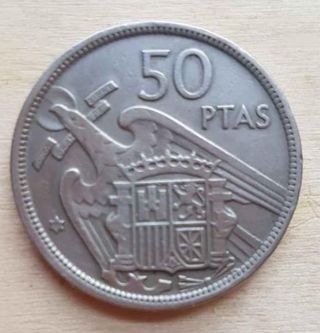 Moneda 50 Pesetas Franco 1957 Mbc