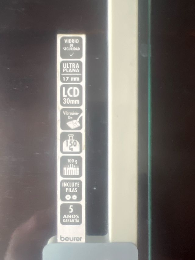 Báscula Baño Beurer