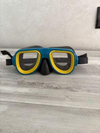 Máscara buceo infantil azul