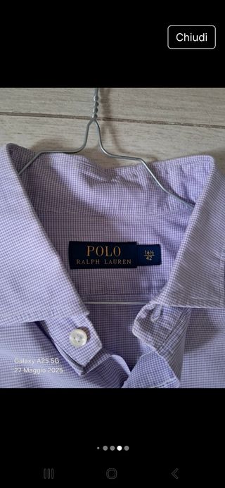 Ralph Lauren - camicia viola
