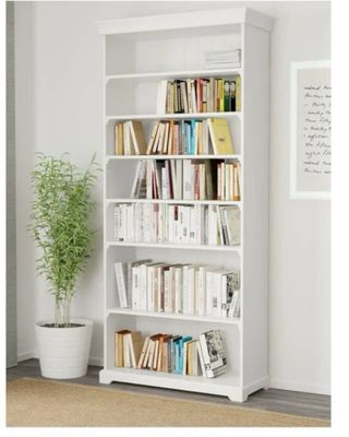 Libreria estantería madera blanca Liatorp Ikea