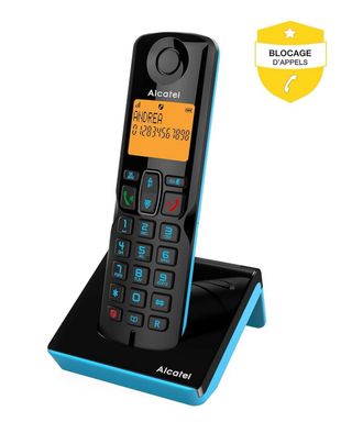 Teléfono Alcatel S280 - Negro/Azul