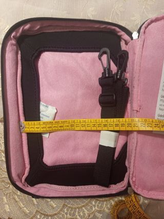 Custodia tablet/mini PC rosa