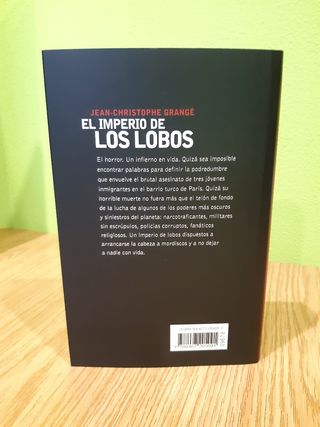 Novela  negra El Imperio De Los Lobos-Grange