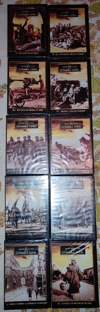 DVDs Guerra Civil Española (10)
