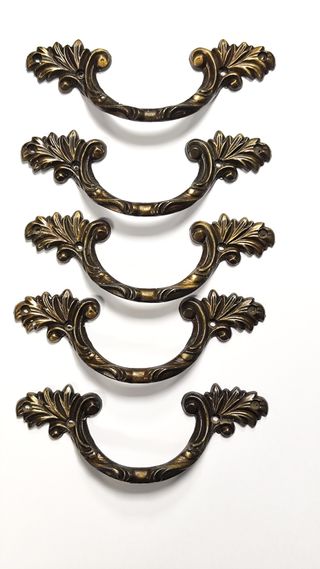 Pack 5 tiradores antiguos vintage