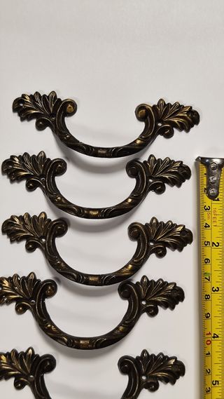 Pack 5 tiradores antiguos vintage