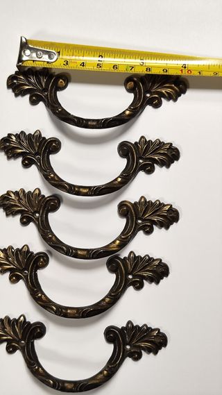 Pack 5 tiradores antiguos vintage