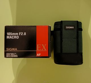 Sigma 105mm f/2.8 DG Macro Objetivo