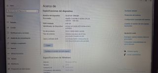 Portátil Lenovo i5 8GB RAM 250GB